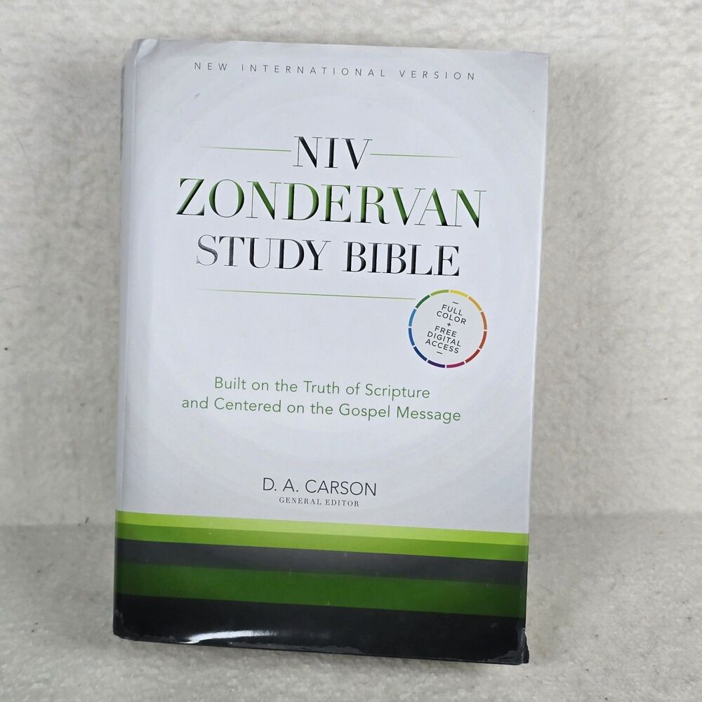 NIV Zondervan Study Bible : Personal Size General Editor D.A. Carson Hardcover